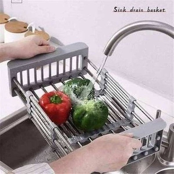 Double Layer Dish Drying Rack Over Sink Organizer Dish Dryer