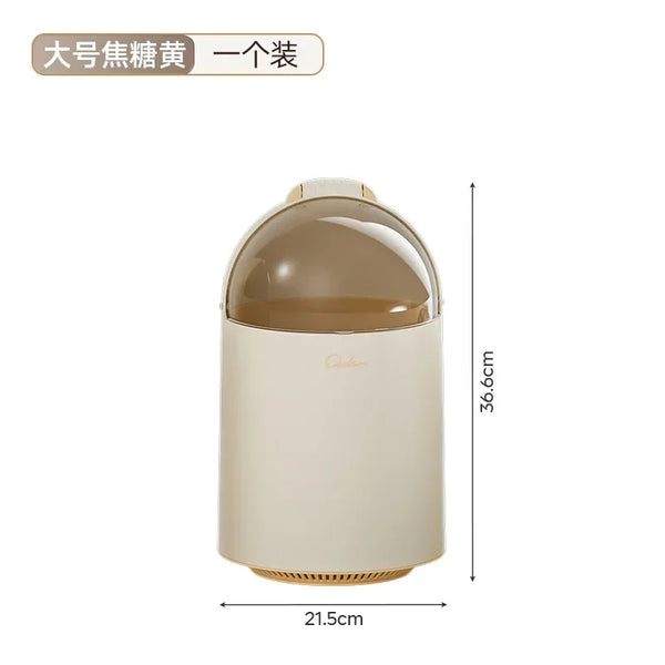 Air Pressure Adsorption Trash Can with Lid, Kitchen, Bedroom, Bathroom
