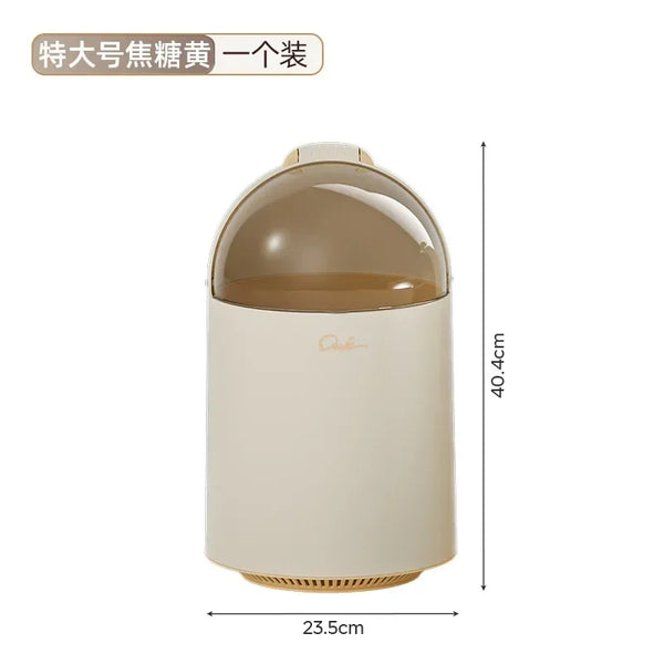 Air Pressure Adsorption Trash Can with Lid, Kitchen, Bedroom, Bathroom