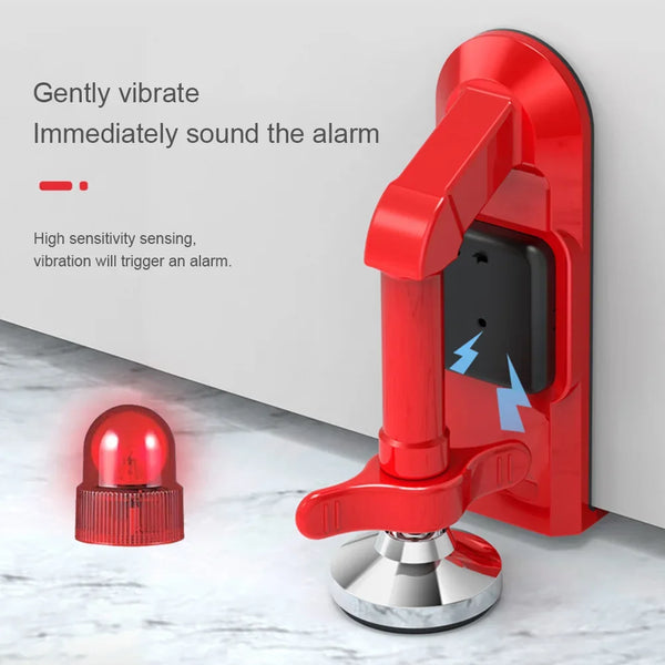 Alarm Door Stopper, Portable Anti-Theft Door Lock, Multifunctional Door Security Device
