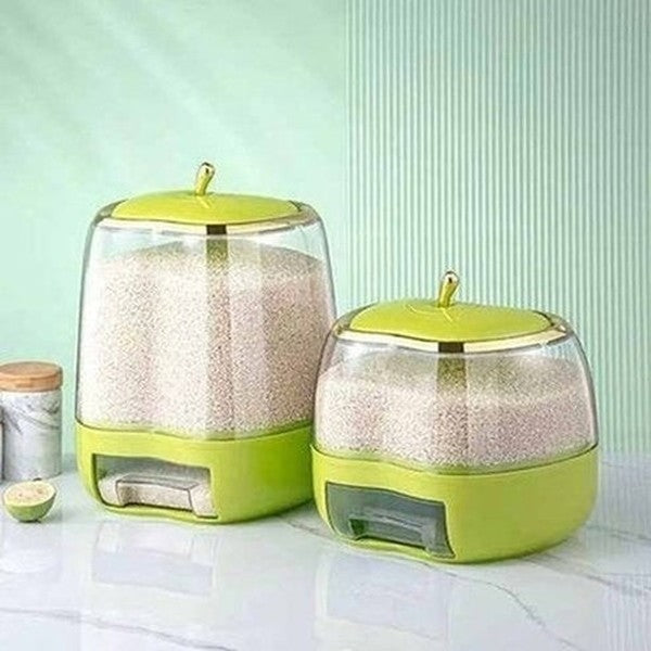 Apple-shaped Household Rice Bucket Sealed