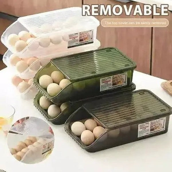 Automatic Roll-off Egg Storage Box