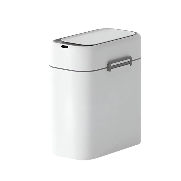 Automatic Sensor Trash Can with Lid for Bathroom, Trash Bin, Toilet Paper Basket