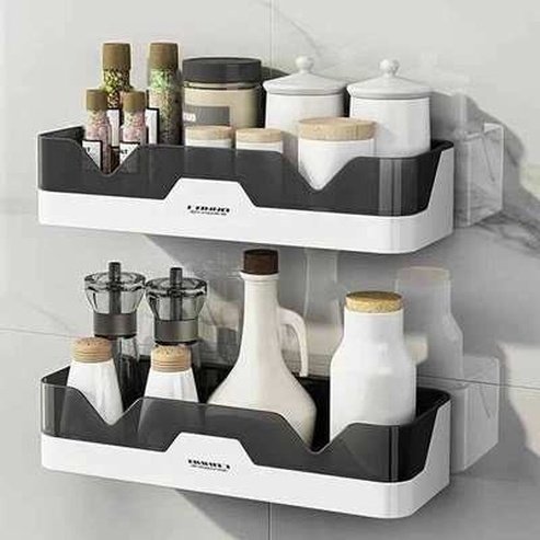 Bathroom Shelf WC Shampoo Holder Shower Shelves