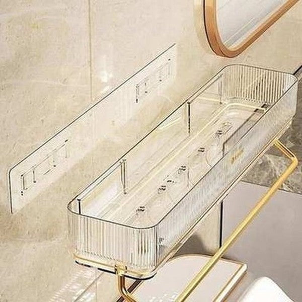 Bathroom Wall Mounted Towel Storage Rack