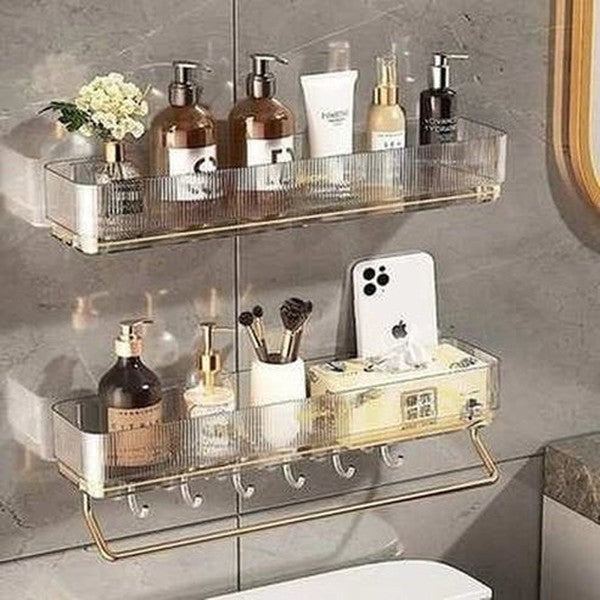 Bathroom Wall Mounted Towel Storage Rack
