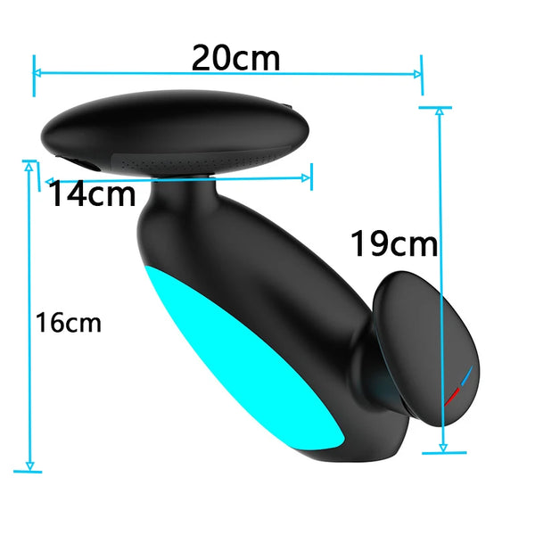 Big LED Basin Faucet 4 Ways Water Outlet Cold