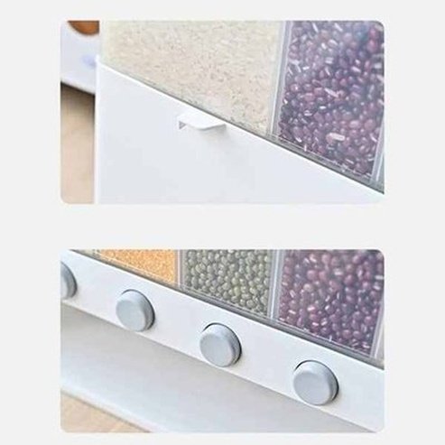Cereal Rice Dispenser Moisture Plastic Automatic