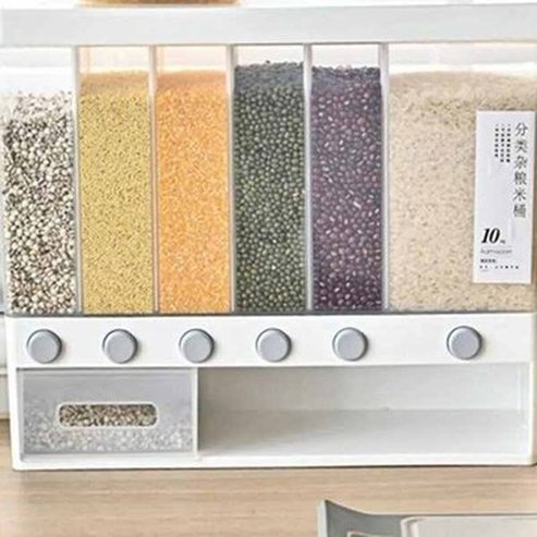 Cereal Rice Dispenser Moisture Plastic Automatic