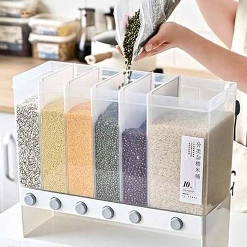 Cereal Rice Dispenser Moisture Plastic Automatic