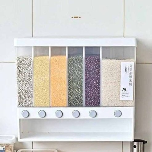 Cereal Rice Dispenser Moisture Plastic Automatic