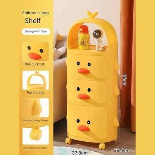 Childrens Bedroom Toy Storage Rack