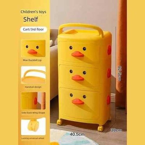 Childrens Bedroom Toy Storage Rack