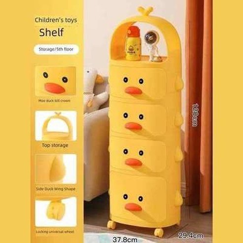 Childrens Bedroom Toy Storage Rack