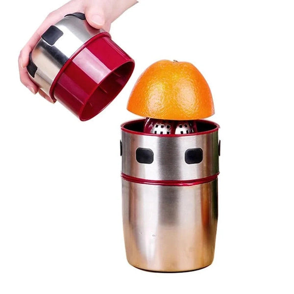 Citrus Juicer Manual Orange Juicers, Portable Stainless Steel Hand Grapefruit Squeezer