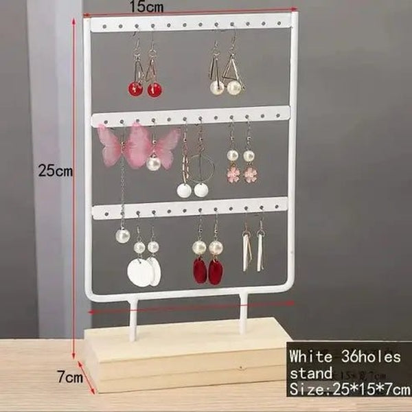 Colorful Earring Holder: Stylish Jewelry Display Stand