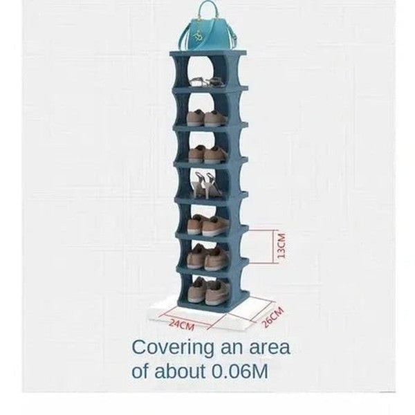 Compact Multi-Layer Shoe Rack