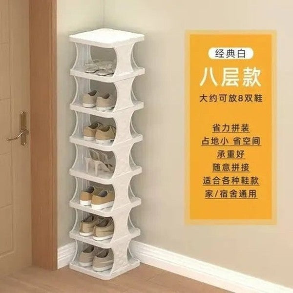 Compact Multi-Layer Shoe Rack