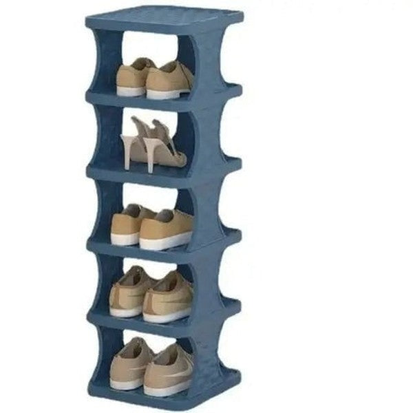 Compact Multi-Layer Shoe Rack