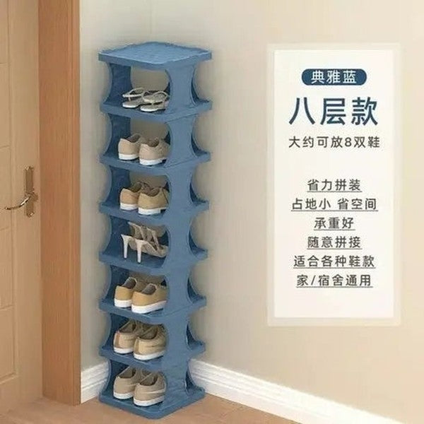 Compact Multi-Layer Shoe Rack