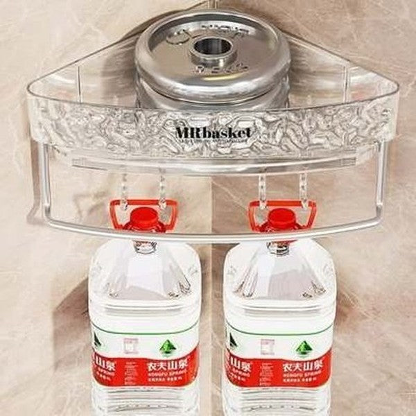 Corner Bathroom Triangle Storage Rack