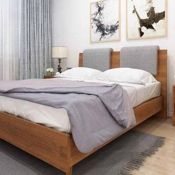 Cushion Solid Wood Bed Head Cover