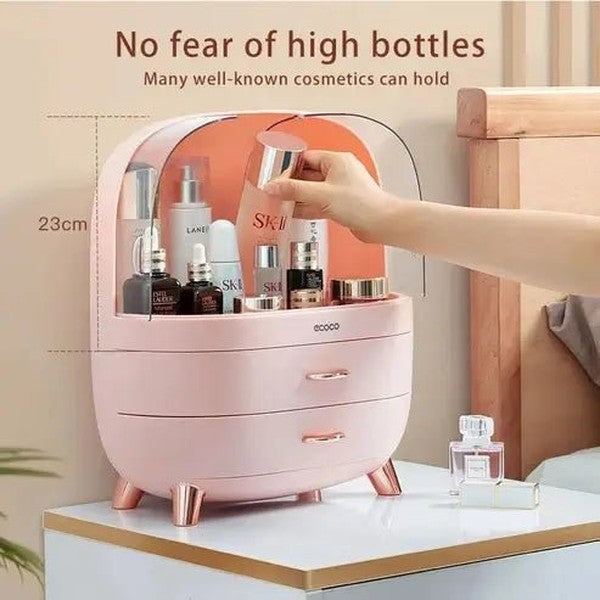 Cute Dustproof Makeup Organizer