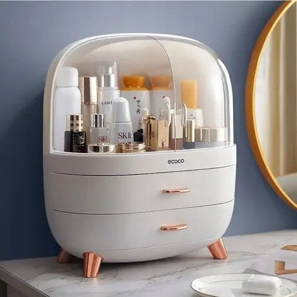 Cute Dustproof Makeup Organizer