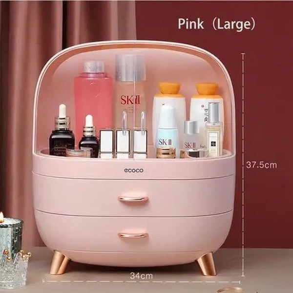 Cute Dustproof Makeup Organizer