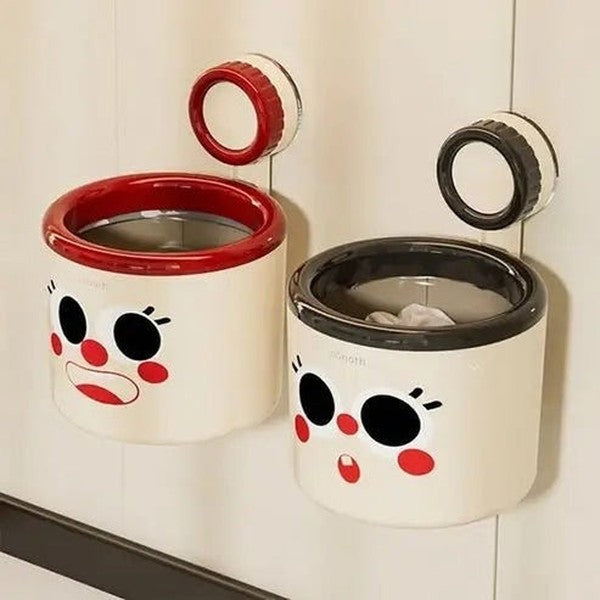 Cute Suction Wall-Mounted Mini Storage Bin