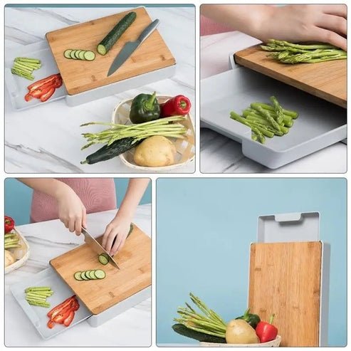 Cutting Board With Drawer