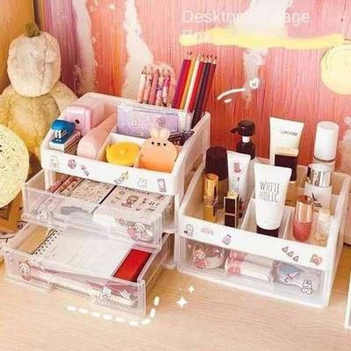 Desktop Drawer Lipstick Cosmetic Box - Storage Solution