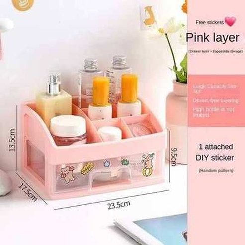 Desktop Drawer Lipstick Cosmetic Box - Storage Solution