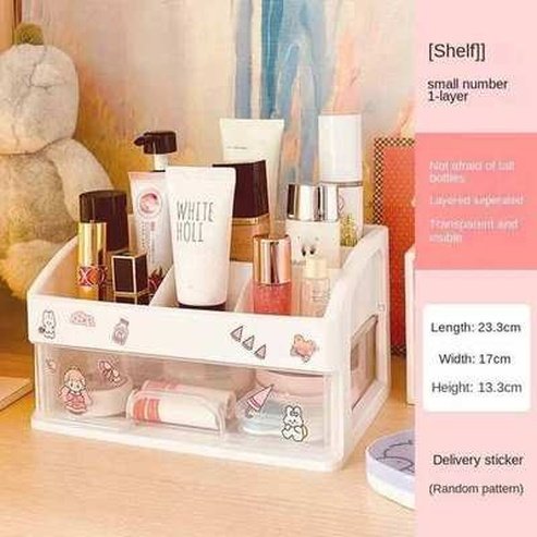 Desktop Drawer Lipstick Cosmetic Box - Storage Solution