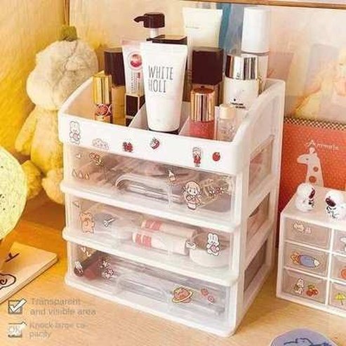 Desktop Drawer Lipstick Cosmetic Box - Storage Solution