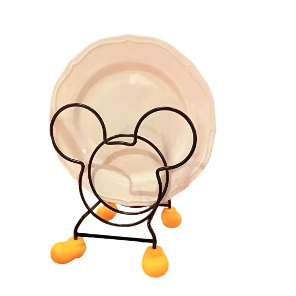 Disney Cartoon Mickey Insulation Rack Disc Tray Stove Pot Lid