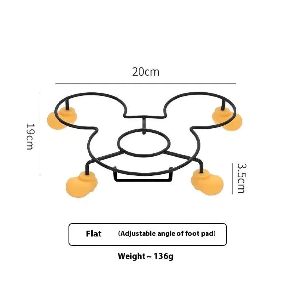 Disney Cartoon Mickey Insulation Rack Disc Tray Stove Pot Lid