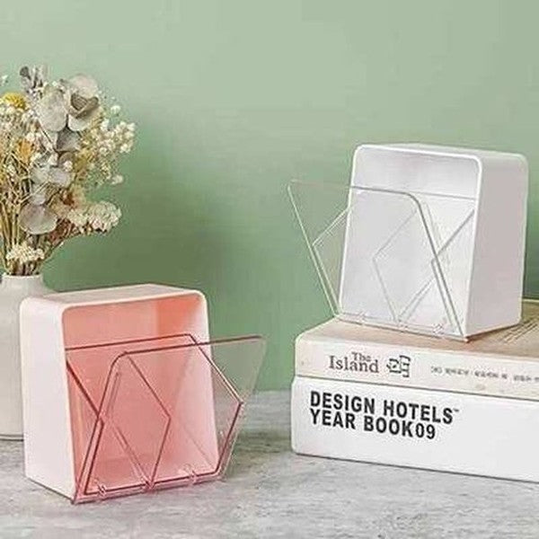 Double Lattice Cotton Pad Storage Box