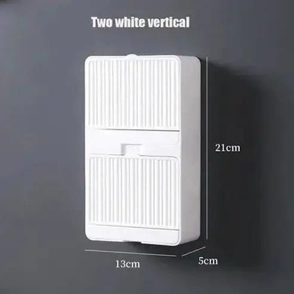 Double Lattice Wall-Mounted Soap Holder