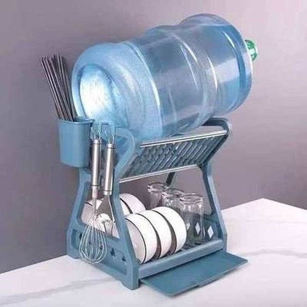Double Layer Dish Drying Rack Over Sink Organizer Dish Dryer
