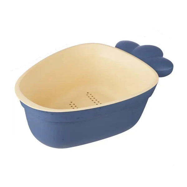 Double-Layer Drain Basket – Vegetable Wash Basin and Fruit Plate