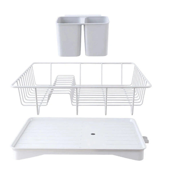 Double-layer Bowl Drying Rack, Space Saving Dish Drainer, Rust-Proof Stainless Steel