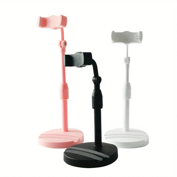 Dual Card Slot Mobile Phone Holder, Desktop Rotating Liftable Photo Multi-function Stand