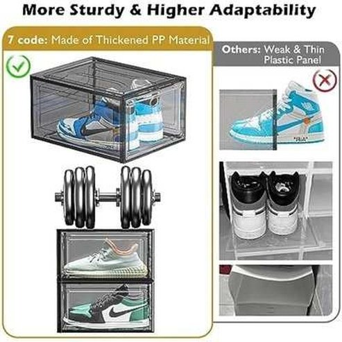 Durable Plastic Clear Storage Box