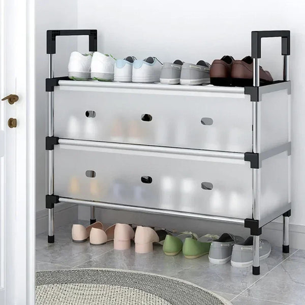 Dust-Proof Shoe Rack – Large Capacity Multi-Layer Shoe Organizer