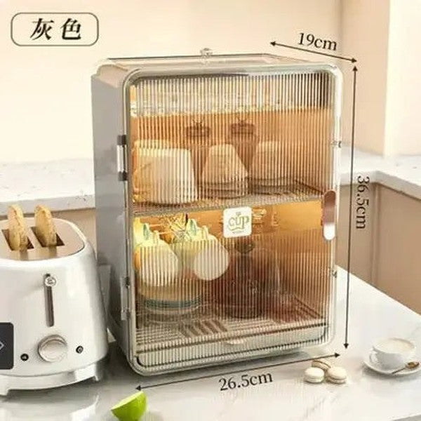 Dustproof Drain Storage Box & Cutlery Holder