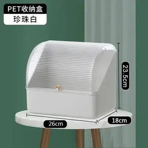 Dustproof Large Capacity Desktop Makeup Storage Box