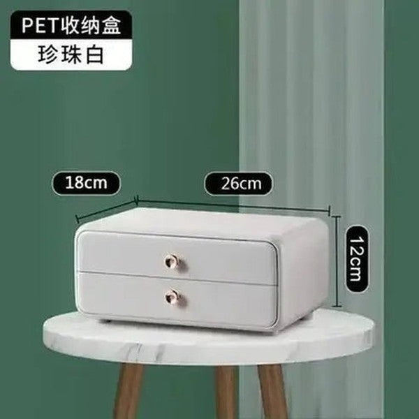 Dustproof Large Capacity Desktop Makeup Storage Box