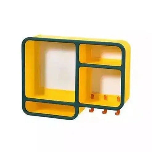 Dustproof Wall Mounted Makeup Storage Rack