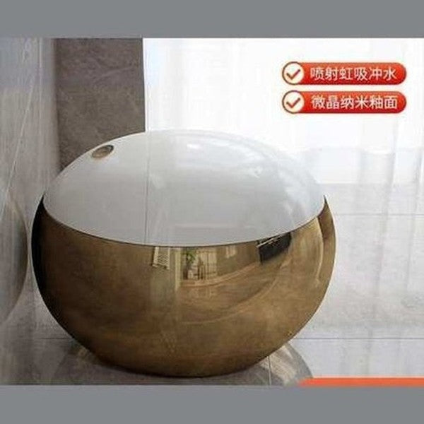 Earl David Golden Smart Egg Toilet